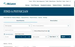 Flint Neuro Science Center website