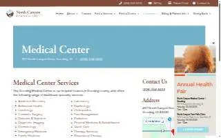 North Canyon Medical Center website
