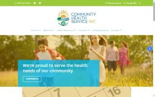 Community Health Service Inc - Rochester Clinic website