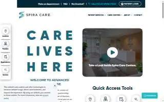 Spira Care Lee's Summit website