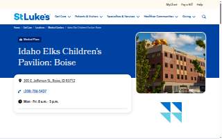 Idaho Elks Children's Pavilion: Boise