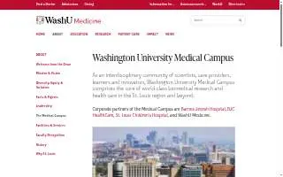 Washington University Medical Center website