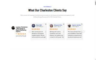 Lazarus Design Team of Charleston website