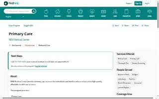 Nem Medical Center website