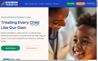Rainbow Medical Center website