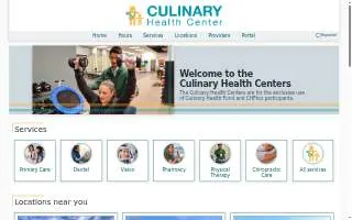 Culinary Health Center – Durango website