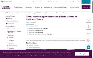 The Women and Babies Center at Hollinger Tower