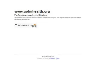 Dexter Health Center website