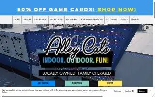 Alley Cats Entertainment Burleson website