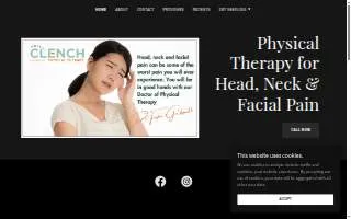 Clench Physical Therapy website
