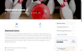 Diamond Lanes of Odessa website