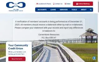Cal-Com Federal Credit Union of Port Lavaca website