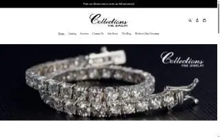Collections Fine Jewelry website