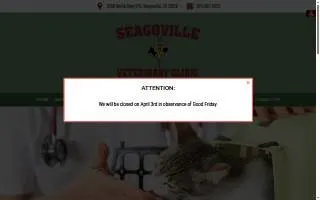 Seagoville Veterinary Hospital website