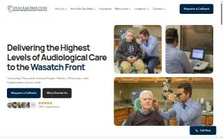 Utah Ear Institute of Magna website