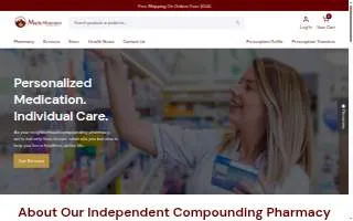 Maple Mountain Pharmacy website