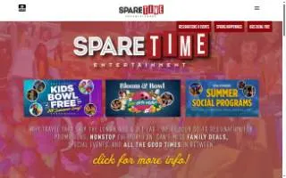 Spare Time Trussville website