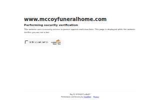 McCoy Funeral Home Inc
