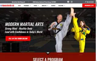 Martial Arts World Hopewell website
