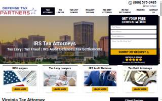 Defense Tax Partners - Tax Attorney, IRS Tax Relief Settlement, Free Consultation