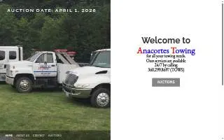 A1 Anacortes Towing website