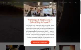 Northstar Driving Academy of Covington website