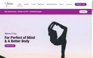 Shiva Yoga of Des Moines website