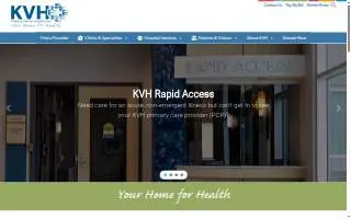 KVH ENT & Allergy website