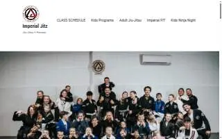 Imperial Jitz - Brazilian Jiu-Jitsu + Fitness website