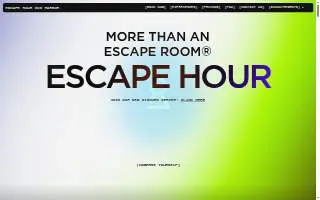 Escape Hour Gig Harbor website