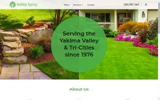 Valley Spray LLC website
