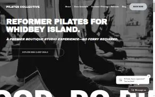 Pilates Collective - Oak Harbor website