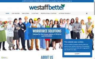 We Staff Better website