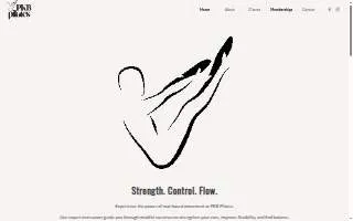 PKB Pilates of Parkersburg website