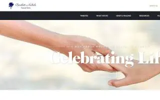 Bartlett-Nichols Funeral Home website