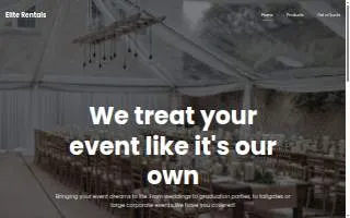 Elite Rentals of Ashwaubenon website