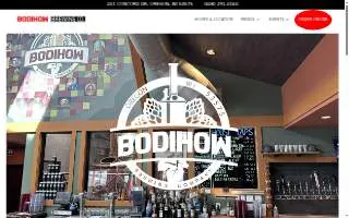 Bodihow Brewing Company website