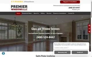 Premier Windows LLC website