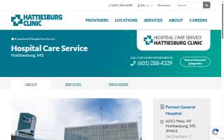 Hattiesburg Clinic Hospital Care Service