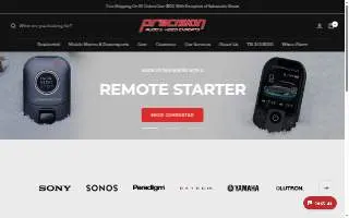 Precision Audio & Video Experts of Stevens Point website