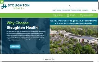 Stoughton Health Cardiology Clinic website