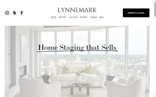 LynneMark Home Staging of Two Rivers website