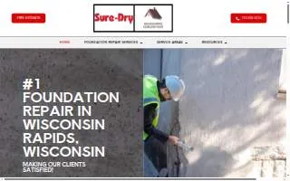 Wisconsin Rapids Foundation Repair website