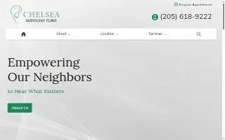 Chelsea Audiology Clinic website