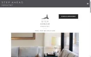 Step Ahead Podiatry - Dr. Jason Wright, DPM, Dr. Thomas Hall, DPM website