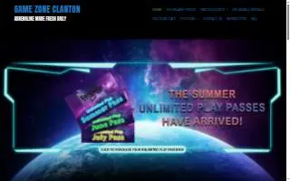 Game Zone Clanton/Zone Cafe website