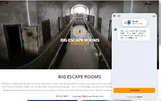 Big Escape Rooms of Chelsea website