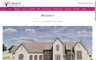 Renew Family Dermatology, LLC website