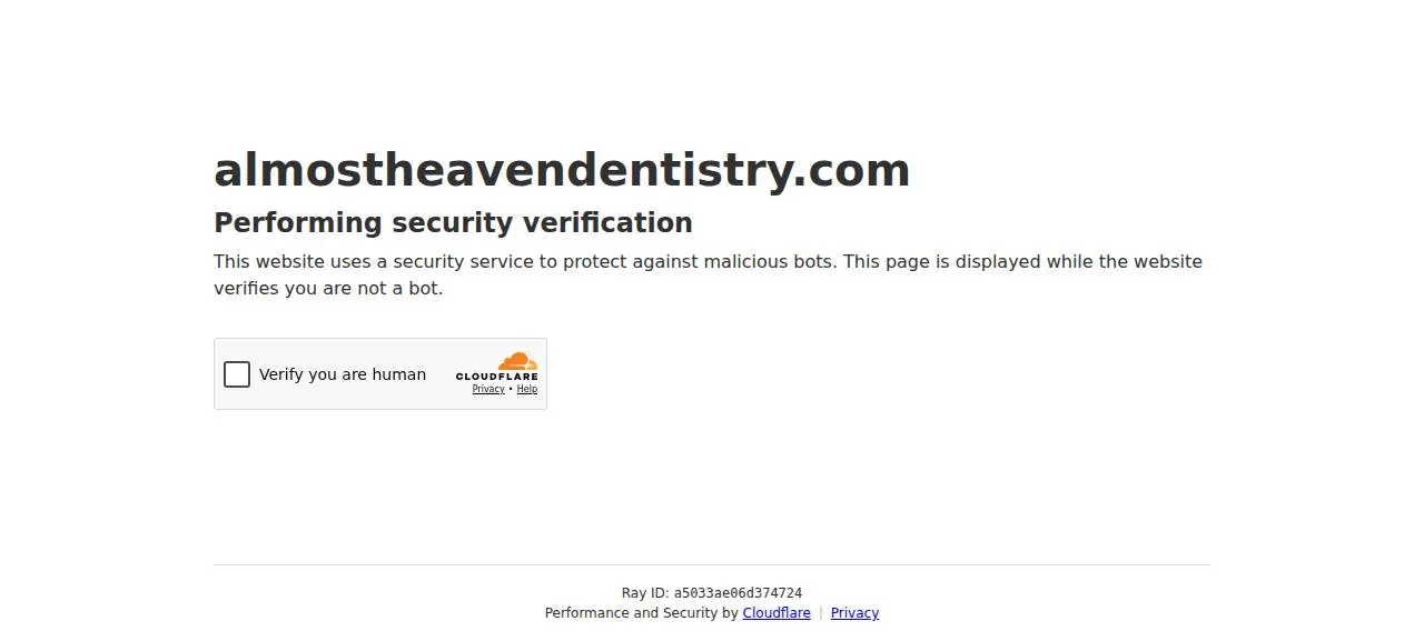 Almost Heaven Dentistry website