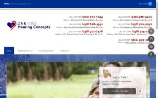 One Love Hearing Concepts LLC of Hartselle website